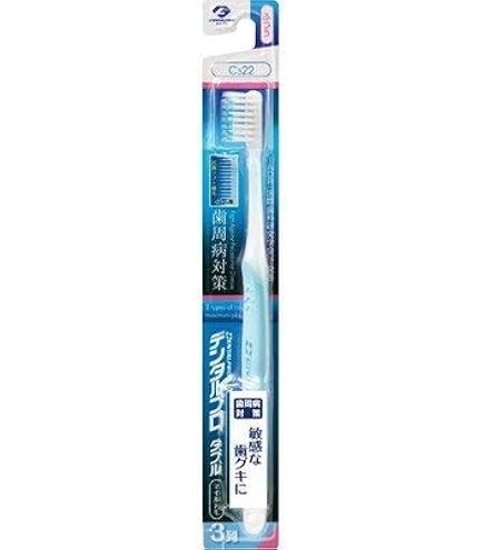 Amazon | デンタルプロ ダブル マイルド 4列 歯ブラシ 5本 (ふつう 色