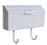 Special Lite Products　ホライズン　横型郵便箱 フルサイズ ホワイト SHH-1006WH 1