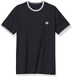 [フレッドペリー] Tシャツ TWIN TIPPED T-SHIRT メンズ NAVY M