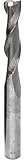 Eagle America 106-0412 Solid Carbide Up Spiral Bit 2 Flute with 1/4-Inch Diameter, 1/4-Inch Shank [並