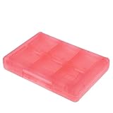 28-in-1 ゲームカードケース対応 3DS / 3DS / DSi / DSi XL / DSi LL / DS / DS Lite カートリッジ収納ボックス ホルダー (Pink)