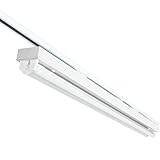 ライティングレール照明器具2灯式トラフ型 ライティングバー照明器具 配線ダクトレール用 ダクトレール用 蛍光灯照明器具（LED蛍光灯付き）
