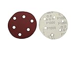 M3 ダブルアクション サンダー 用 マジック ペーパー 100枚 セット 125mm 6 孔 ＃60 #120 #240 #320 #400 #600 #800 #1000 (＃1000)