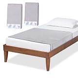 DoocliB 防水シーツ 介護 部分用 2枚セット 防水シーツ 100cm×140cm ハーフサイズ 介護 綿100%パイル地 防水おねしょシーツ