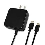 ホワイトナッツ スマホ 充電器 TYPE-C microUSB 二股 3.4A 急速充電 ケーブル1.5ｍJX-AC-135B-2