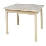 International Concepts Unfinished Child's Table [並行輸入品]