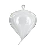 【ノーブランド品】ガラス花瓶 玉葱パターン アンティーク プレゼント 雑貨 飾り 結婚式 容器 吊り下げ