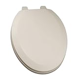 Comfort Seats C014WD02 Deluxe Molded Wood Toilet Seat, Elongated, Biscuit by Comfort Seats