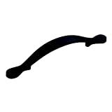 Amerock BP1587FB Inspirations 3-3/4in(96mm) CTC Pull - Flat Black [並行輸入品]