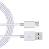 BRIIKPP 5m ホワイト (Type-C/Type-A) 電源ケーブル 高耐久PVC素材 延長充電 専用コード
