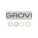 カラコン GROVI スモークドアッシュ グロヴィー【1箱10枚入り】度あり 度なし ワンデー 1day コンタクトレンズ（スモークドアッシュ／-2.00）