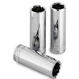 SK Hand Tool 8408 6 Point 8mm Drive Deep Socket, 3/8-Inch, Chrome [並行輸入品]