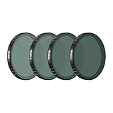 Freewell ND8、ND16、ND32、ND64 フィルターセット DJI Osmo Action 6 マクロレンズ用 – 昼光撮影に最適