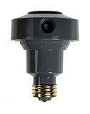 Westek OLC5CLC 150W Outdoor Screw-In Flood Light Control, Grey by Westek [並行輸入品]