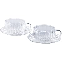 ティーフォーツー ウェーブ ティーカップペアーセット YF-1003W