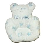 エンゼル タオル製ベビードーナツ枕 ブルー 22cmX24cm