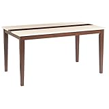 ダイニングテーブル/リビングテーブル 【長方形 幅135cm】 ダークブラウン 『ミルキーウェイ』 木製 ハイグロス天板 生活用品 インテリア 雑貨 インテリア 家具 テーブル ダイニングテーブル その他のダイニングテーブル top1-ds