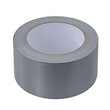 カインズ(CAINZ) カラー布粘着テープ シルバー 幅50mm 長さ25m 色分け 中身区別 カラーテープ 梱包 結束 工作 荷造り