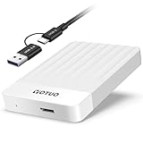 YOTUO ポータブル 外付けハードドライブ ストレージ 拡張 モバイルHDD USB 3.0 PC Mac デスクトップ ノートパソコン PS4 Xbox One X/S Xbox 360 オフィス ゲーム用 (ホワイト 1TB)