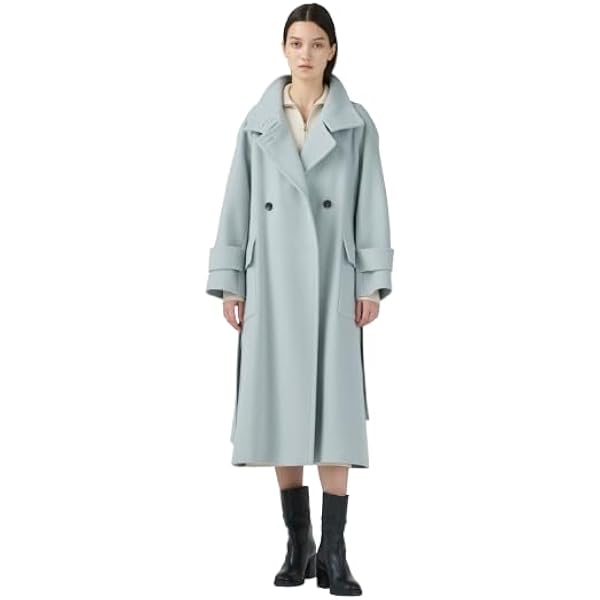 Amazon | [グレースコンチネンタル] 2022AW ﾌｪｻﾞｰﾔｰﾝﾂｲｰﾄﾞｺｰﾄ