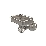 Allied Brass 2032G-SN Continental Collection Soap Dish, Satin Nickel [並行輸入品]
