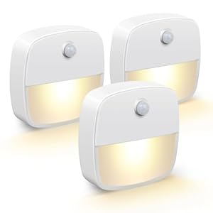 LEDスマートセンサーナイトライト 人体感応で自動点滅 白色光または暖光を調整可能 室内 足元灯 寝室・廊下・クローゼット・子供部屋・トイレ