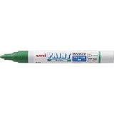 三菱鉛筆:uni アルコールペイントマーカー 中字 緑 PXA200.6 型式:PXA200.6