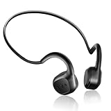 骨伝導イヤホン bluetoothイヤホン ブルートゥースイヤホン Bluetooth5.3+EDR搭載 耳掛け式 耳を塞がないイヤホン オープンイヤー 数字LEDディスプレイ イヤホン bluetooth マイク付き AAC/SBCに対応 ブルートゥースイヤホン, ブラック