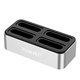 TREBLEET WorkFlow Station プロフェッショナル カードリーダー HUB DIY 版、モジュラー 4 ベイ リーダー ドッキングステーション、USB3.2 Gen1 10Gbps