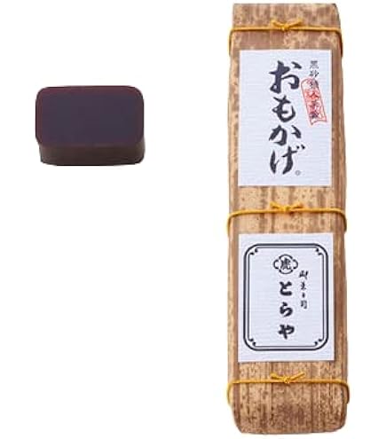 Amazon.co.jp: 【とらや】竹皮包羊羹 2本入 夜の梅 おもかげ ショップ