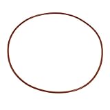 uxcell Oリングシリコン　Oリング　オイルシールガスケット　140mmx135mmx 2.5mm