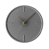 ホテルCorridor Wall Clock、25.3 * 25.3CMセメントコンクリートウォールクロックコーヒーショップ衣料品店の壁時計 (サイズ さいず : 25.3*25.3CM)