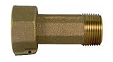 Ay Mcdonald 74620 5 / 8 " x 3 / 4 " x 2.19 " no-lead Straightメーターカップリング