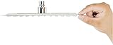 AKDY Bathroom Chrome Stainless Steel Ultra Thin K08 Rain Style Shower Head, 10' x 7' [並行輸入品]