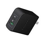Rampow PD充電器 USB-C 急速充電器　Power Delivery 3.0対応 ACアダプタ【36W/2ポートUSB-A & U