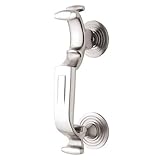 Baldwin 0113140 S Door Knocker, Bright Nickel by Baldwin