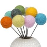 Chive - Blomma - Decorative Wool Faux Flowers, Pom Poms by Chive