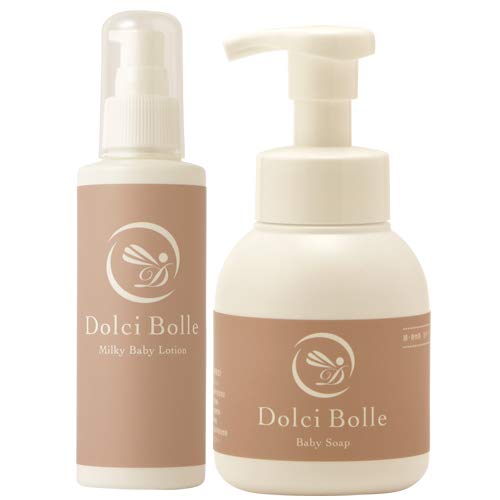 Mua Dolci Bolle ドルチボーレ ベビーソープ 300ml ミルキーベビーローション 150mlセット 無添加 新生児ok Tren Amazon Nhật Chinh Hang Fado
