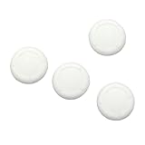 A-CRAFT 同色4個セット スイッチ用 ジョイコン スティック キャップ カバー (ホワイト4個)