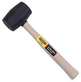 STY57522 - STANLEY 57-522 18-oz Rubber Mallet by Stanley