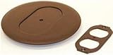 Thomas & Betts F003124 Floor Box Plate Non-Metallic for 68-P Box Brown