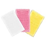 アズマ 台拭き TKふしぎクロス3色組 25×15cm ピンク ホワイト イエロー 洗剤不要