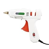 溶融 グルーガン 小型グルーガン 80W /120W 接着剤道具 DIY手芸用 高温タイプ 電気メルトグルーガン DIYクラフト作成接着剤道具 ホワイト(110V)