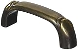 Top Knobs M191 Dover D Handle Brass/Antique Brass [並行輸入品]
