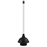 LDR 512 3310 Deluxe Force Cup Toilet and Sink Plunger Black with White Handle [並行輸入品]