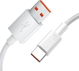 USB Type-C ケーブル 1M 6A 安全 過充電防止 耐久性 急速充電 スマホ対応 Type-C 充電ケーブル 安定な充電と信頼性の高いデータ転送