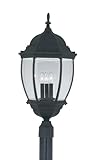 Designers Fountain Designers Fountain 2446 Black Tiverton Post lanterns by Designers Fountain