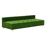 arne ベンチソファ ベンチ イス 背もたれ コーナーソファー ローソファー Baggy DX-armless 3×8 モケット グリーン