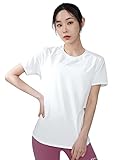 [XEXYMIX] ヨガウェア トップス 半袖 Tシャツ レディース XA5298T アイスフェザー M アイボリー