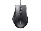 バッファロー BSMRU050BK 有線 3ボタン IR光学式マウス ブラック